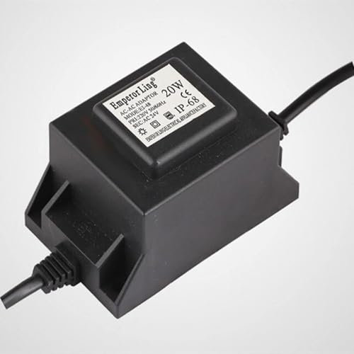 Convertidor de Fuente de alimentación para Luces de Estanque subacuático para Piscina, Bomba de Agua, focos de luz para Exteriores (300 W, 12 V)