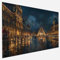 Peinture par Numéros pour Adulte, Kit de Peinture à l'huile sur Toile Bricolage avec pinceaux Peinture de Dessin de Pigment Acrylique, Persienne Tableau Peinture Numero Adulte, Paris-30x60cm 0-3-4