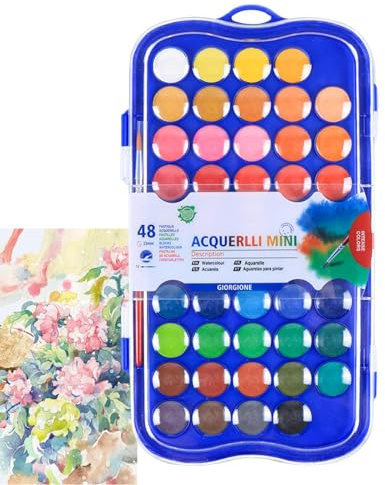 Ensemble de peinture ad, ensemble de peinture pour | Kit professionnel de peinture par pinceau - Fournitures de peinture portatives Ensemble aquarelle pour pour l'école à la maison