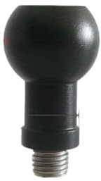 GavdMUotX Motorrad-Sportkamera-Montageanschluss 17 mm 25,4 mm Kugelkopf an M6 M8 M10 Schraubenhalterung(A4)