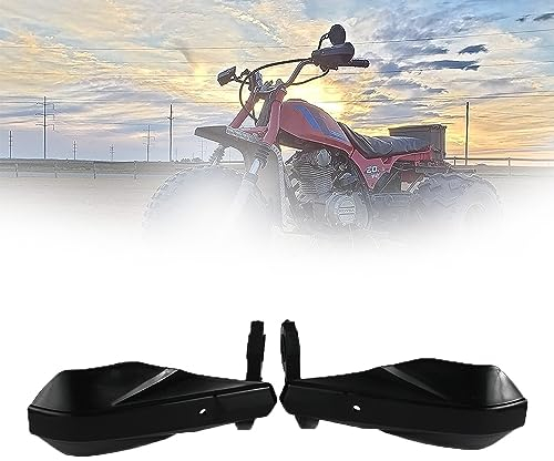 Motorrad Handschutz,Handschutz Lenker Handprotektoren Universal für 22 mm 28 mm Lenker Pit Bike Dirt Bike Enduro Quad-Schwarz
