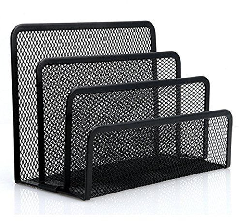 Mesh-Metall-Sortierer, vertikal, für Schreibtisch/Brief/Papierstapelung, Briefablage