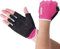 EULANT Sommer Fahrradhandschuhe, Handschuhe Halbfinger für Fitness Gym Fahrradt, Atmungsaktiv Rennrad MTB Handschuhe Fingerlose, Rutschfestes Fitness Trainingshandschuhe für Frauen & Männer, Rosa, L