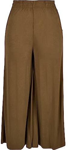 Urban Classics Ladies Modal Culotte Pantalons, Summerolive, M Femme