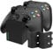 snakebyte TWIN:CHARGE SX - schwarz - Schnellladestation für Xbox Series S/X Controller, Ladegerät für 2 Wireless-Gamepads, inkl. 2x 800mAh Akkus, LED-Ladestatusanzeige, Xbox-Design