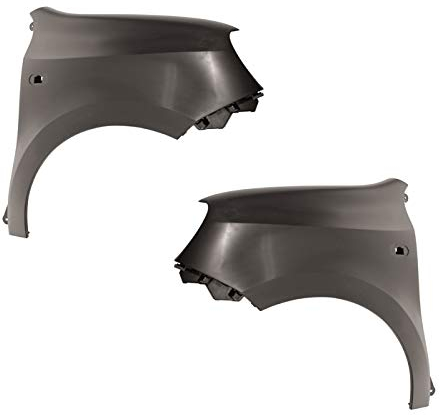 DM Autoteile 313009 Kotflügel SET rechts+links vorne Kunststoff kompatibel für Renault Twingo III ab 09/2014