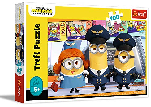 Trefl TR16390, Puzzle mit 100 Teilen - Minions 2, Puzzle mit 100 Teilen