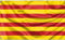 Bandera de Senyera Cataluña | Diseño único (90 x 150 cm)