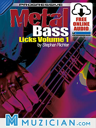 Progressive Metal Bass Licks - Volume 1 (Muzician.com) (English Edition)