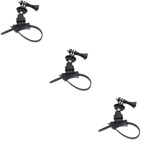 OSALADI 3pcs Belt Design Holder Fixed Support for Versatile Action Cameras Material Holder for Outdoor Adventures