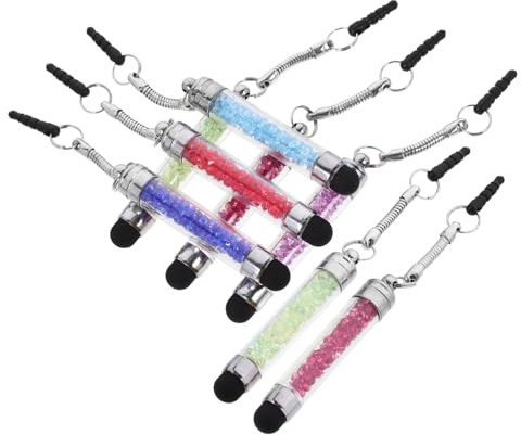 ABOOFAN 3er-Sets Handschrift-Stift Für Telefon Und Tablet Kapazitiver Touch-Pen Mini-kristall Und Komfortables Schreiben 8 Stück * 3
