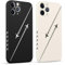Pnakqil 2 Pezzi Cover per Apple iPhone 11 Pro 5.8 Carina Linea Travel Aereo Nero Disegno Donne Morbido Protezione Sottile con Anti Fotocamera Antiurto Silicone TPU Morbida Case
