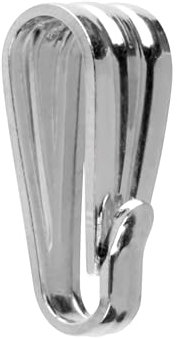 Sterling Silver Large 10.5mm Bail Bale Snap On Easy Fitting Pendants/Charm British Made Jewellery Findings