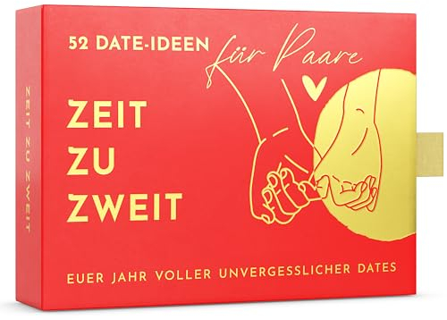 Heimonie Zeit zu Zweit Date Ideen für Paare - 52 einzigartige Date Ideen zum freirubbeln für das ganze Jahr Date Night Ideas Couple Challenge, Paare Geschenke