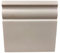 Asta 2 metri lineari Battiscopa in Polimeri 10x100x2000 mm BIANCO - Zoccolo da cucina resistente agli urti