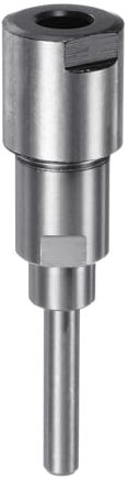 sourcing map Router Collet Extension Rod Converter Adapter 6.35mm to 8mm for CNC Engraving Machine Woodworking Milling Bit