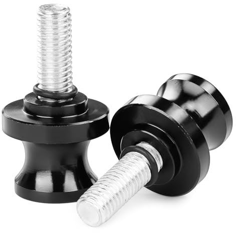 2 Stück M10 Schwinge Ständer, Universal montageständer motorrad, für Duke 125 200 250 390 690 790 890 Motorradständer (Schwarz)