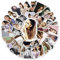 Ariana Singer Vinyl Decal Stickers - Set of 50 Die-Cut - Suitable for Laptops, Phones, Cases, Walls, Luggage, Books, and Water Bottles