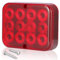 SPARKMOTO 1 x Nebelschlussleuchte Anhänger LED Rot 12V, Led Nebelschlussleuchten Für Anhänger Wohnwagen LKW,Mit Kabel Und Schrauben,IP67 Tauchboot