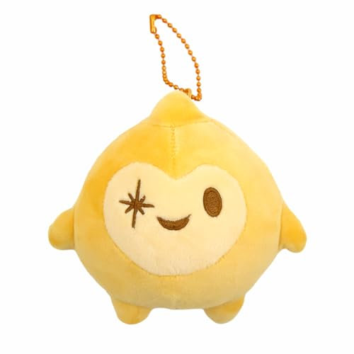 oosheon Star Plush, Cartoon Wish Star Plush Doll, Stern Kuscheltier, Cartoon Plush Doll, Cartoon Wish Spielzeug, Plüschtier Wish Star, für Jungen Mädchen (Anhänger)