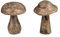 formano Herbst Deko Wald Pilz sort. 12cm aus Mango Holz 1 Stück Lieferumfang, Auswahl nach Verfügbarkeit