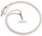 Golifyne 7mm Crossbody Phone Lanyard | 80-150cm Universal Phone Strap | w/ 2 Non-Adhesive Tether Tabs | Compatible with iPhone/Samsung/Huawei Smartphones (no cases included) - Light Grey