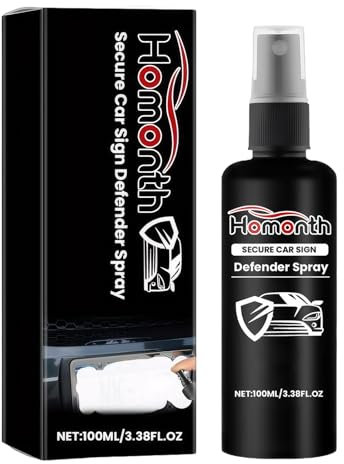 Kennzeichen Spray Car Sign Spray Kennzeichen Spray Blitzer Spray Auto Kennzeichen Spray Auto Shield Spray Kennzeichen Klarlack Long Lasting Invisible Reflective Spray For Vehicles, Clear,100ml