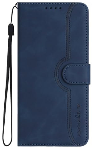 TIANCI Phone Case for Tecno Spark 30 Pro 4G, Case for Tecno Spark 30 Pro 4G Line Style Wallet Stand Cover, Flip Case PU Leather Phone Cover for Tecno Spark 30 Pro 4G Case Blue