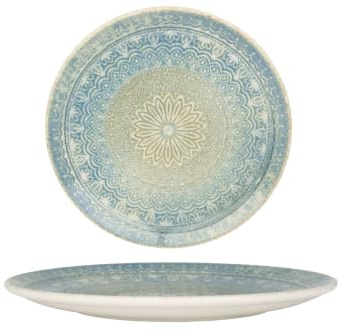 Bonna Speiseteller - Rivus Ethnic - Porzellan - 25 cm - 6er Set