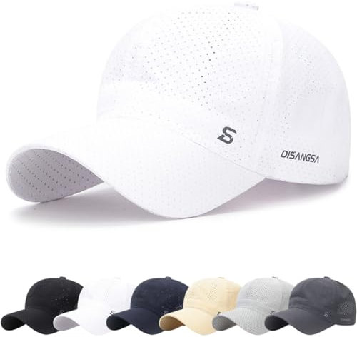Berretto Cappello da Cappellino Unisex Cotone Cappelli da Baseball Unisex Regolabile Berretto con Visiera Casuale Sport cap per Ciclismo Snapback Cappelli Golf Pesca Tennis Corsa