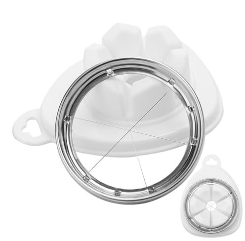 Egg Slicer, Eggs Cutter, 4.13 x 3.07 x 1.18 Inches Hard Boiled Stainless, Multi Functional Kitchen Gadget for Easy Slicing, Steel Wire Luncheon Meat, Butter, Cheese, Strawberries