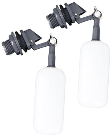 Lurrose 2stücke Schwimmerventil Für Wasserschalen Automatische Wasserstandsregelung Schwimmerkugelhahn Aus Kunststoff Passend Für Luftbefeuchter Und Aquarien