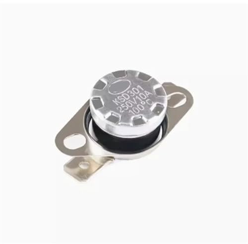 Bimetall-Thermostat KSD301 250 V 10 A Temperaturschalter Wärmekontrolle 40~130 Grad Normal geschlossen 1 Stück(65C)