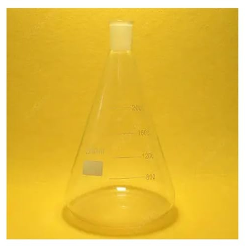 Lab Instruments Equipment 2000ml 24/40 Erlenmeyer Flask 2 Litre Flasks Laboratory Glassware