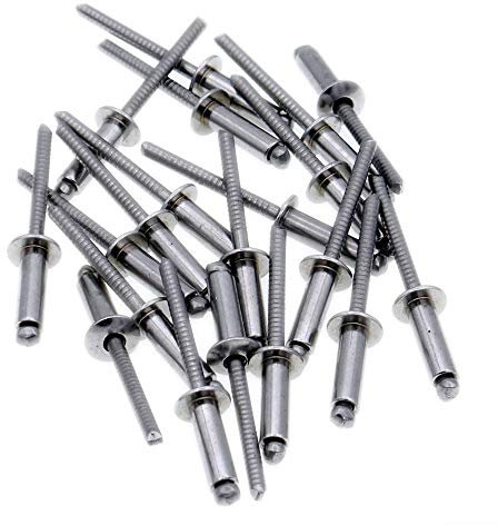 M5 (5mm x 16mm) Dome Blind Rivet - Stainless Steel (A2) (Pack of 20)