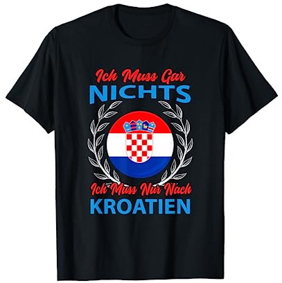 Kroatische Flagge Geschenk für Patrioten Kroatien T-Shirt