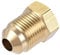 sourcing map Laiton Tuyau Raccord 45 Degré 3/8 SAE Flamme Mâle 1/4 SAE Femelle Fil Tubes Adaptateur Connecteur pour Climatisateur Réfrigération