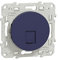 Schneider Electric S550471 Odace, prise RJ45 Cobalt, grade 1 (téléphone) cat. 5 UTP, à vis