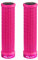 Funn Holeshot Mountainbike-Griffe mit Einzelklemmung, Innendurchmesser von 22 mm, Griffenden gehärtet (Rosa)