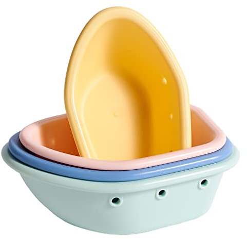 Sprout Ware® Floating Boats, 6mo+ Plant-Plastic, Dishwasher Safe, Tested for Hormones