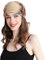 ZLYC Damen Chemo Turban Mütze Vorgebundenes Kopftuch Headwraps Leichte Hut(Krawatte gefärbt Khaki)