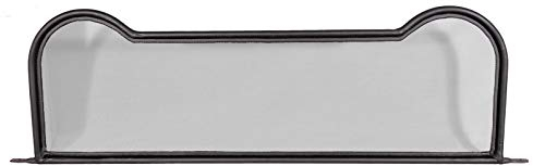 PureWind Windschott kompatibel mit Audi TT Typ 8N Baujahr 1999-2006 (Schwarz) – Windschott Universal mit Anbaumaterial ohne Tasche