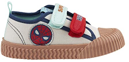 Marvel Spiderman Schuhe für Jungen, Sportschuhe, Spiderman Classic Sportschuhe für Jungen, Turnschuhe, Größe EU 22