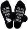 Chaussettes Humour Homme 43-46 Idée Cadeau Homme Noel Fête des Pères Anniversaire Cadeau Rigolo Chaussettes Drôles Fantaisie Humoristique Cadeau Papa Grand Pere Funny Socks