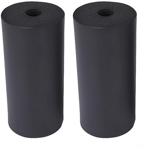 Lot de 2 rouleaux de mousse pour pieds de rechange, crochet d'entraînement pour banc d'inversion, extension de jambes, banc de musculation