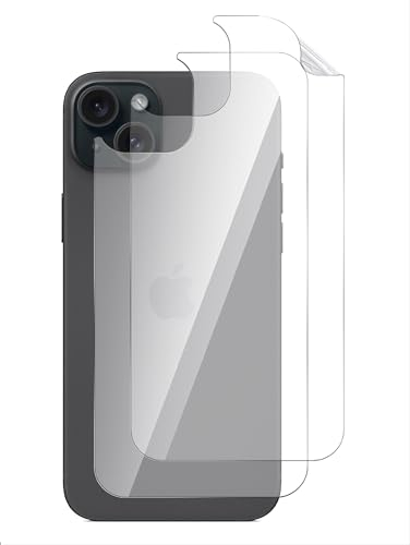 GIOPUEY Back Protector Compatible with iPhone 12 Mini, Excellent quality materials Soft TPU iPhone 12 Mini Back Protector Film - Clear [2 Pack]