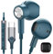 USB C Earbuds Wired Headphones for iPhone 16 Plus 15 Pro Max 16e iPad Magnetic Type C Corded Ear Buds Earphones Microphone for Android Samsung Galaxy S25 S24 S23 S22 S21 S20 Google Pixel 9 8 Lake Blue