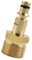 Luoyuanjia M22 Pressure Washer Plug To Quick Connect Coupler Adapter, Solid Brass Construction Pressure Washer Parts for K Series Spray Nozzle Tips Up To 220 Bar
