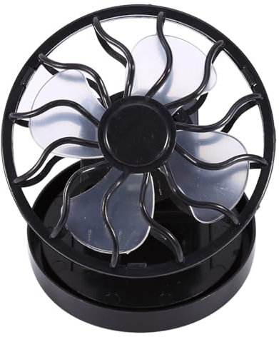 GYZOUKA Mini Clip Elettrico Sul Ventilatore Solare Condizionatore D'aria Ventilatore per Celle di Raffreddamento Ventilatore Solare Portatile per Viaggi, Campeggio, Escursionismo