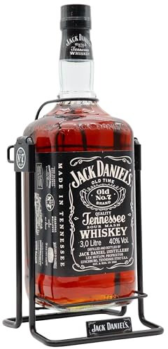 Jack Daniel's - Old No. 7 - Whiskey 300cl 43% ABV ((3 Litre Jeroboam & Cradle)) ((Old Bottling))